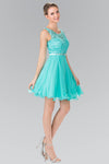 Sleeveless Cocktail Dress Prom Short - The Dress Outlet Elizabeth K