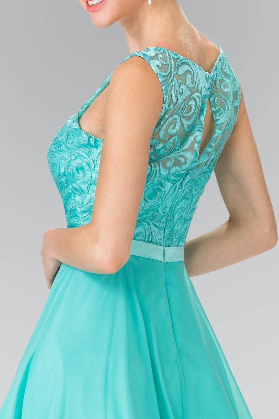 Sleeveless Cocktail Dress Prom Short - The Dress Outlet Elizabeth K