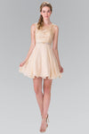 Sleeveless Cocktail Dress Prom Short - The Dress Outlet Elizabeth K