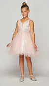 Sleeveless Flower Girl Dress - The Dress Outlet