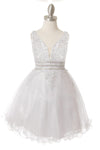 Sleeveless Flower Girl Dress - The Dress Outlet Cinderella Couture