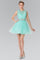 Sleeveless Prom Short Dress Homecoming - The Dress Outlet Elizabeth K