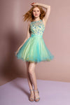 Sleeveless Short Cocktail Dress Prom - The Dress Outlet Elizabeth K