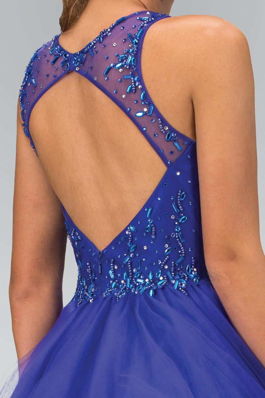 Sleeveless Short Prom Dress Homecoming - The Dress Outlet Elizabeth K