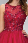 Sleeveless Short Prom Dress Homecoming - The Dress Outlet Elizabeth K