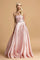 Strapless  Long Prom Dress with Pockets - The Dress Outlet ASpeed