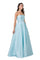 Strapless  Long Prom Dress with Pockets - The Dress Outlet ASpeed