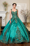 Sweet 16 Long Quinceanera Sleeveless Ball Gown - The Dress Outlet