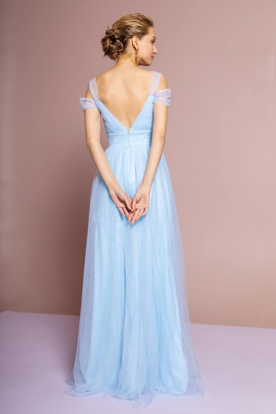 Sweethearted Formal Long Dress Bridesmaid - The Dress Outlet Elizabeth K