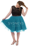 Sydneys Closet A-line Short Plus Size Dress - The Dress Outlet