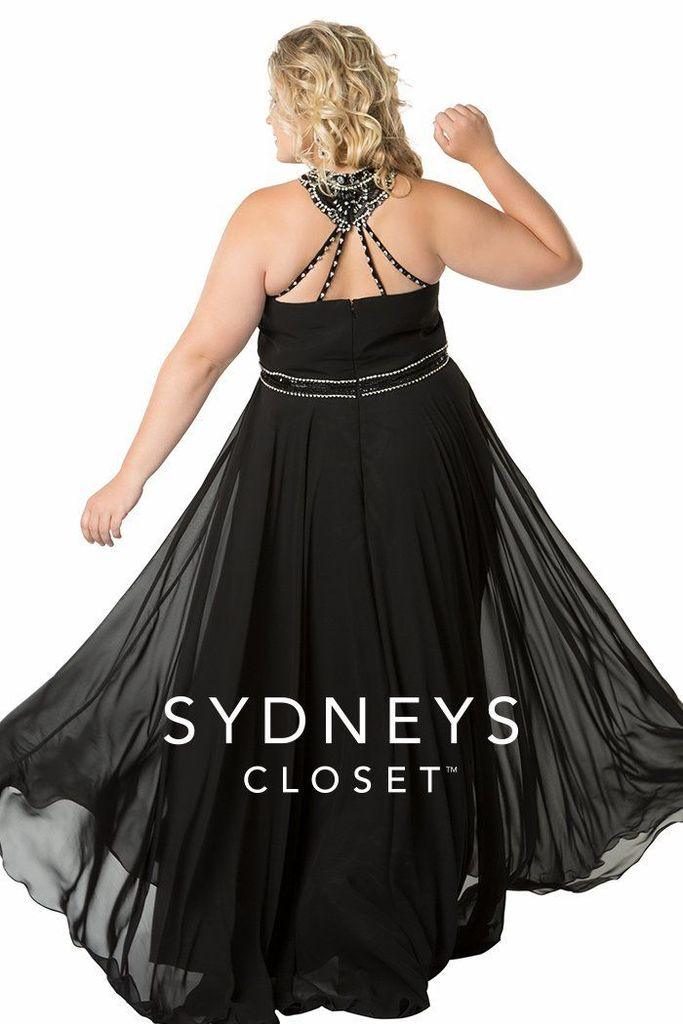 Sydneys Closet Long Formal Prom Dress - The Dress Outlet Sydneys Closet