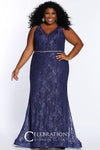 Sydneys Closet Long Plus Size Prom Dress - The Dress Outlet