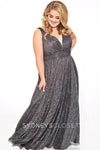 Sydneys Closet Long Plus Size Prom Dress - The Dress Outlet