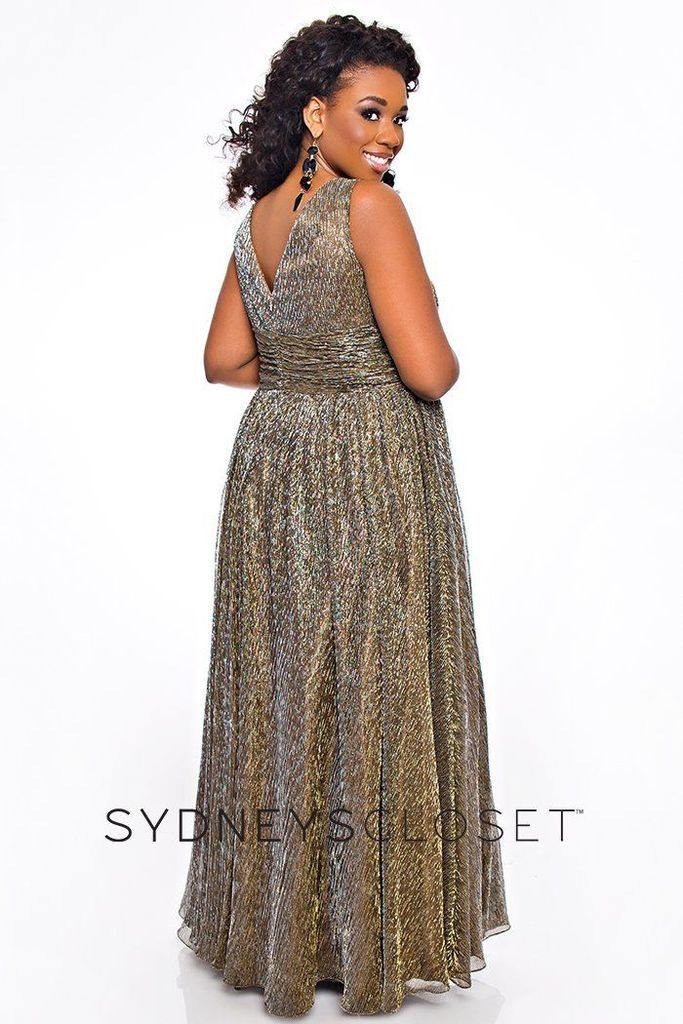 Sydneys Closet Long Plus Size Prom Dress - The Dress Outlet