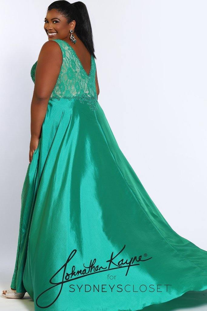 Sydneys Closet Long Prom Plus Size Dress - The Dress Outlet