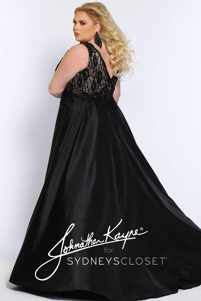 Sydneys Closet Long Prom Plus Size Dress - The Dress Outlet