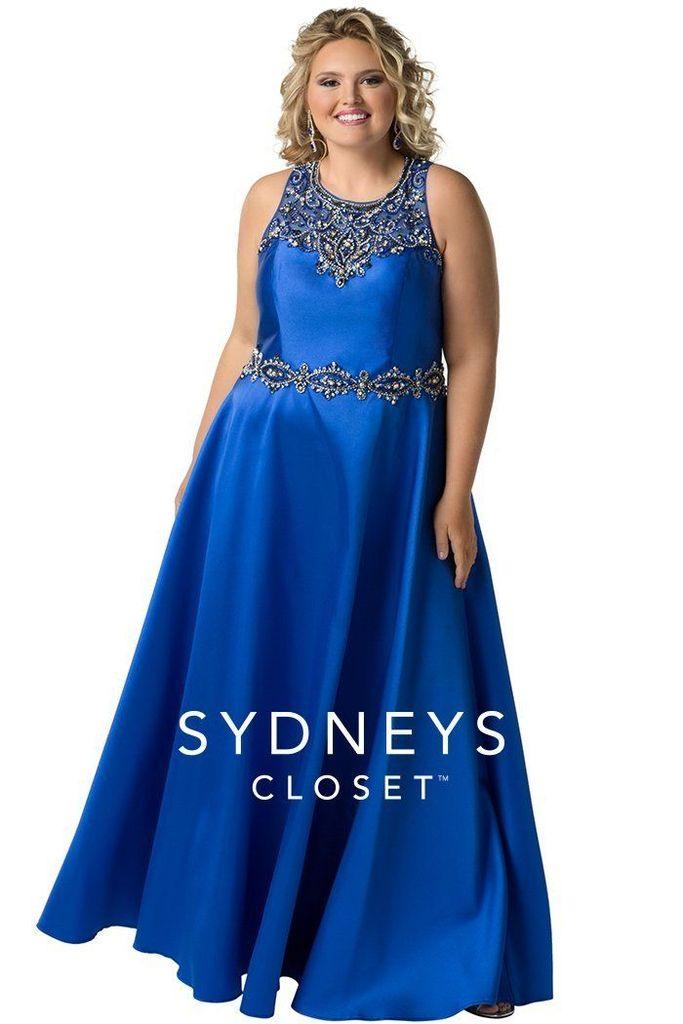 Sydneys Closet Prom Long Plus Size Dress - The Dress Outlet