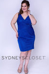 Sydneys Closet Prom Short Plus Size Homecoming Dress - The Dress Outlet