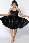 Sydneys Closet Prom Short Plus Size Homecoming Dress - The Dress Outlet