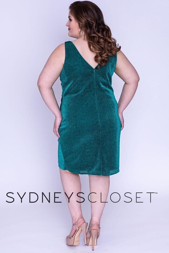 Sydneys Closet Prom Short Plus Size Homecoming Dress - The Dress Outlet