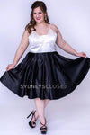 Sydneys Closet Prom Short Plus Size Homecoming Dress - The Dress Outlet