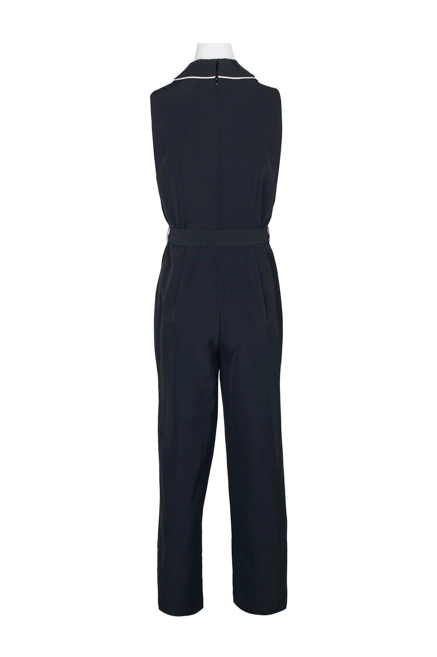 Tahari Formal Sleeveless Jumpsuit - The Dress Outlet