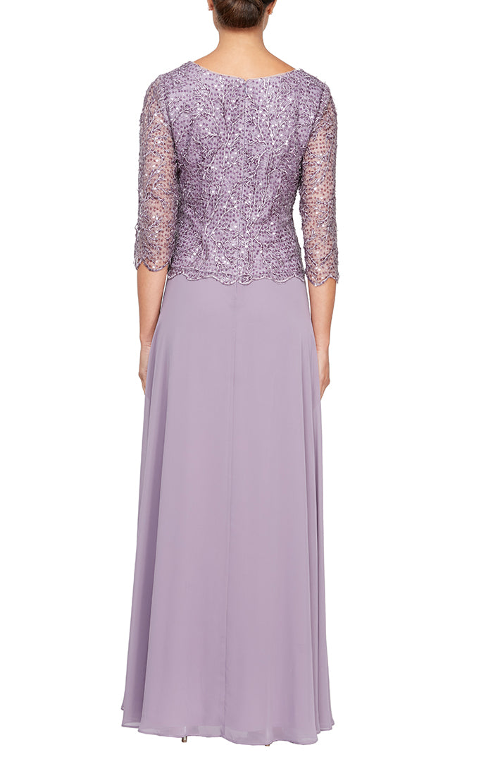 Alex Evenings 81171434 Long Mother of the Bride Formal Dress Sale