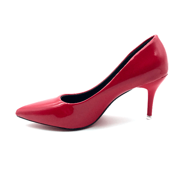 Wedding Pointed Patent Leather Shoes High Heels - The Dress Outlet