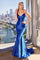 Prom Dresses Long Fitted Mermaid Prom Dress Royal