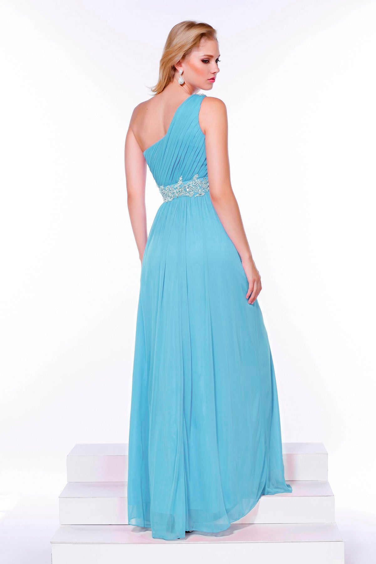 Nox Anabel 2688 Long One Shoulder Formal Dress