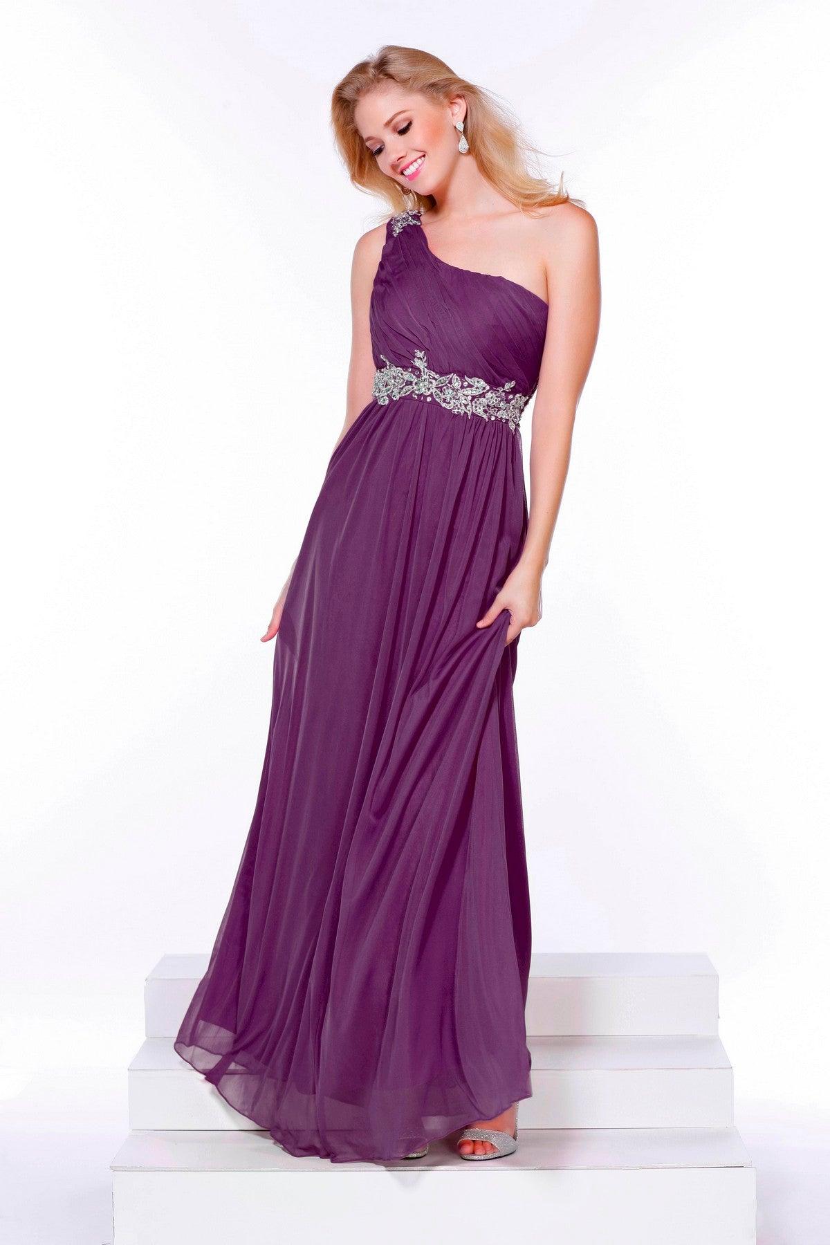 Nox Anabel 2688 Long One Shoulder Formal Dress Sale