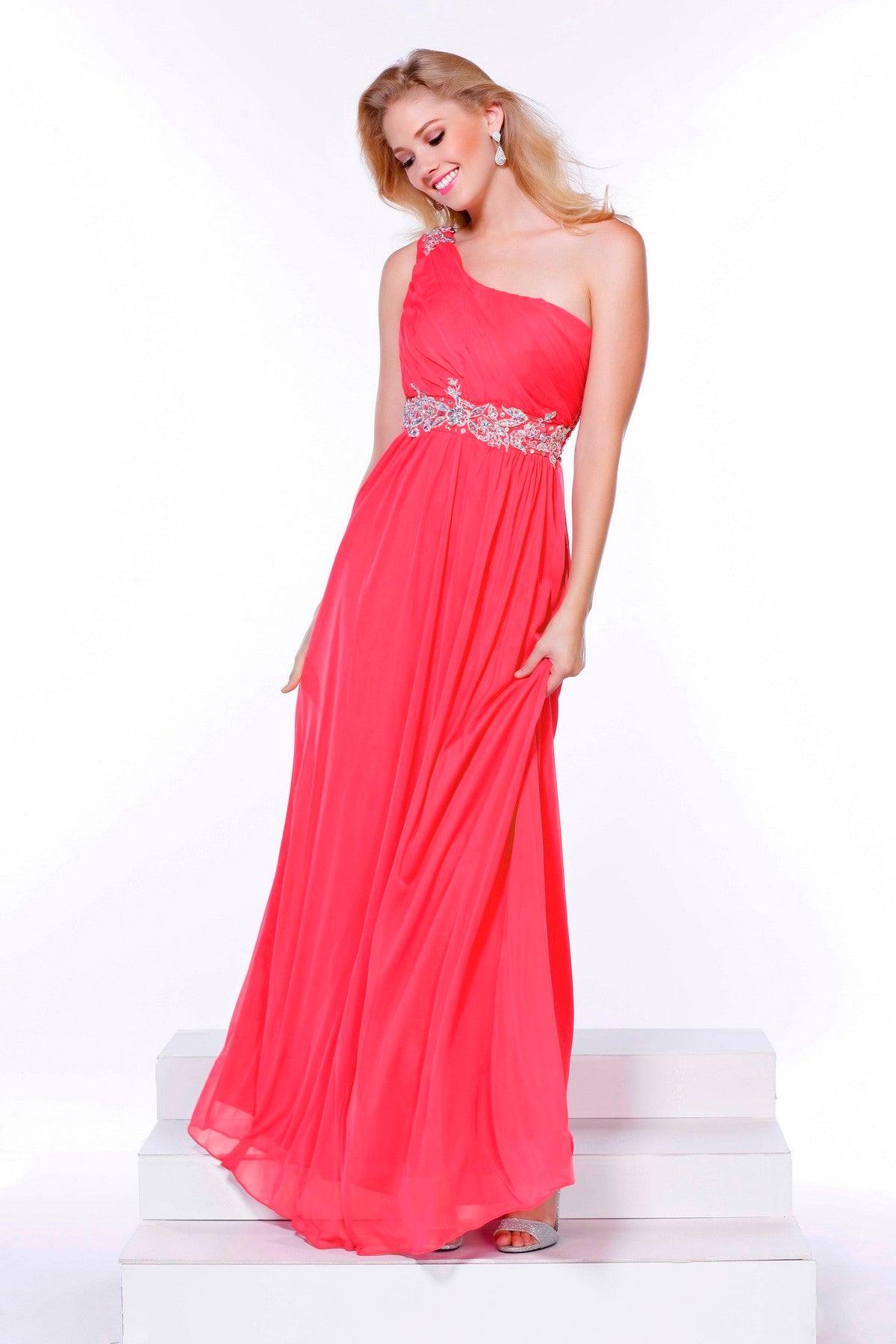 Nox Anabel 2688 Long One Shoulder Formal Dress Sale