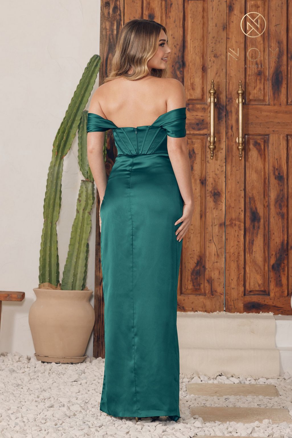 Prom Dresses Prom Long One Shoulder Formal Dress Emerald