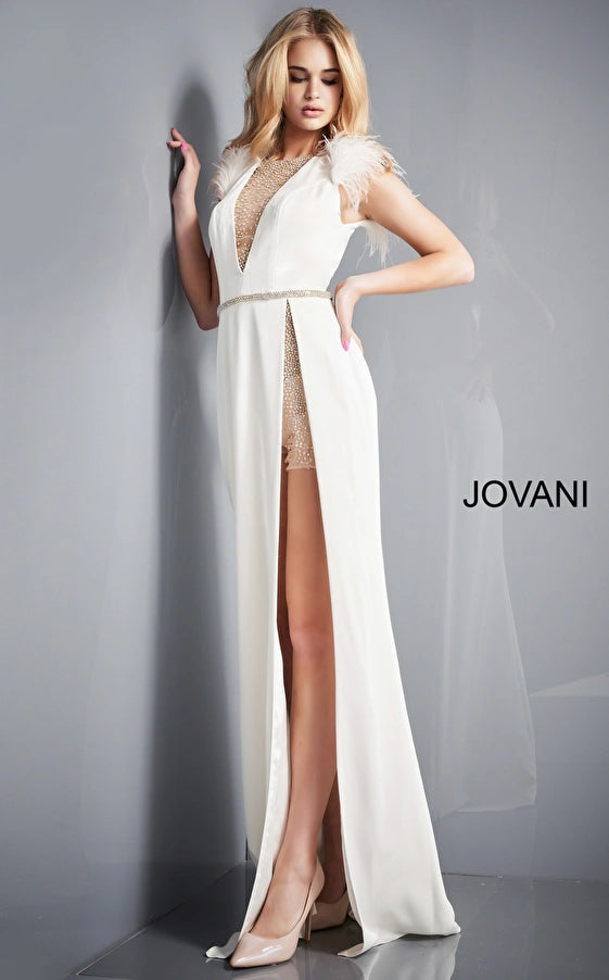 Jovani Sexy Long Formal Dress 02833 - The Dress Outlet