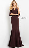 Formal Dresses Off Shoulder Sheath Mermaid Formal Dress Plum