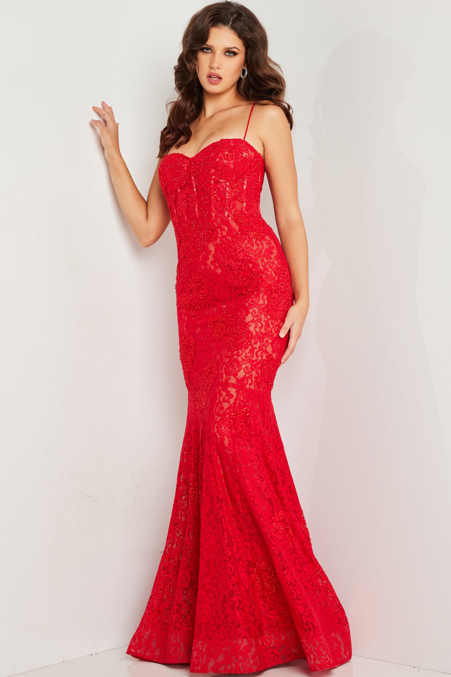 Prom Dresses Long Formal Mermaid Prom Dress Red