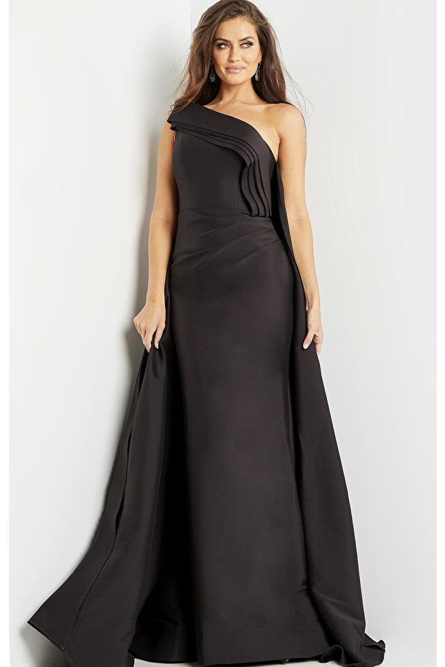 Formal Dresses Long One Shoulder Formal Dress Black