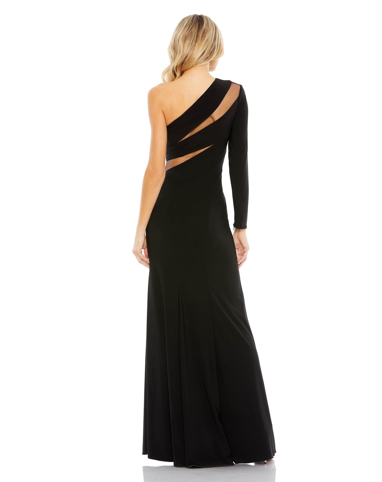 Formal Dresses Long One Shoulder Formal Dress Black