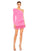 Cocktail Dresses Short One Shoulder Cocktail Dress Candy Pink