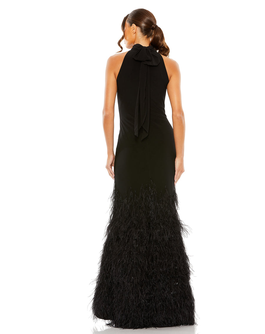 Prom Dresses Long Fitted Formal Evening Prom Gown Black