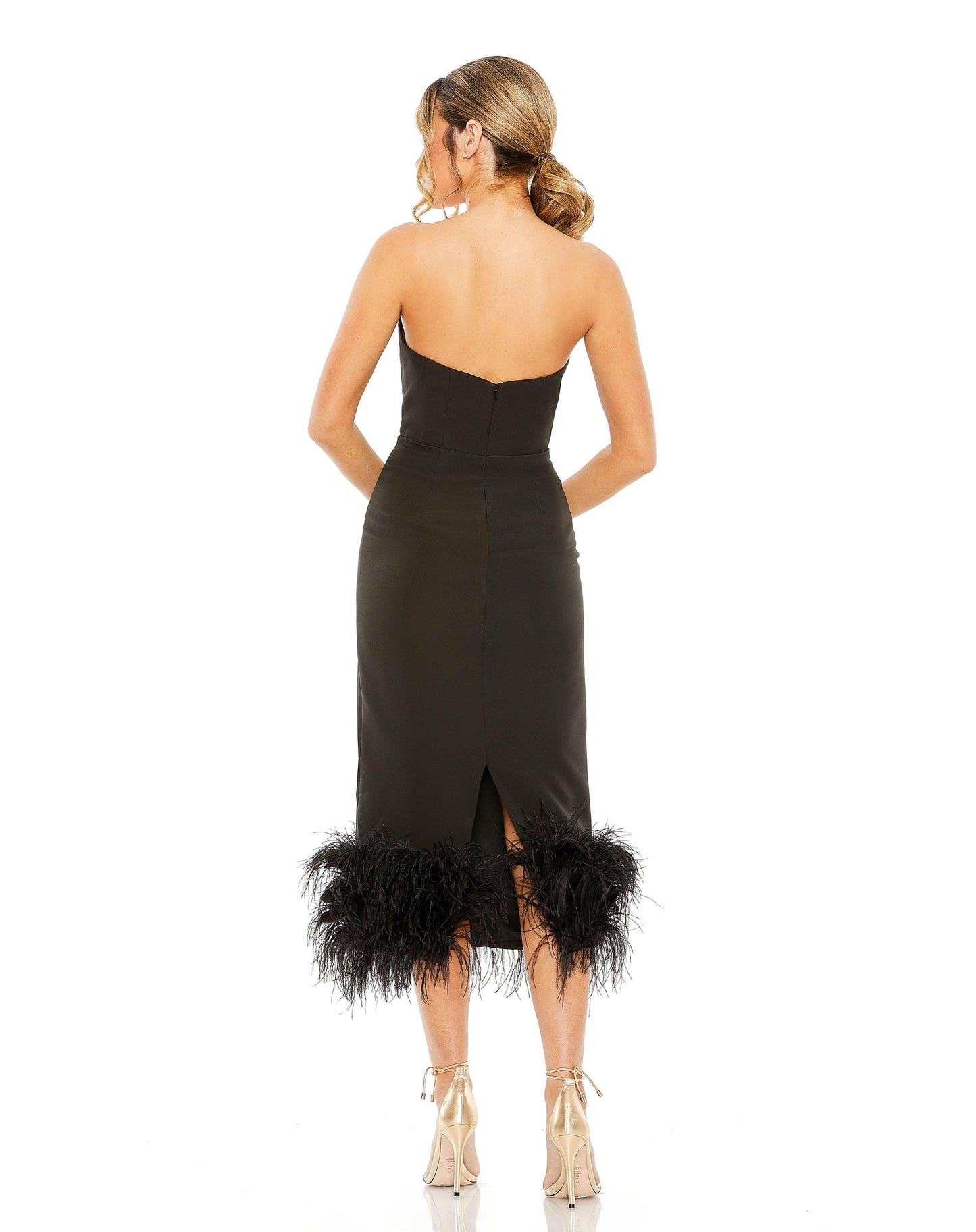 Cocktail Dresses Homecoming Strapless Cocktail Dress Black