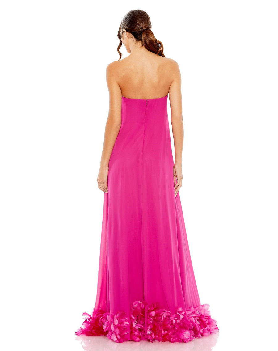 Formal Dresses High Low Chiffon Formal Dress Fuchsia