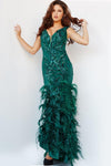 Prom Dresses Fitted Long Evening Gown GREEN