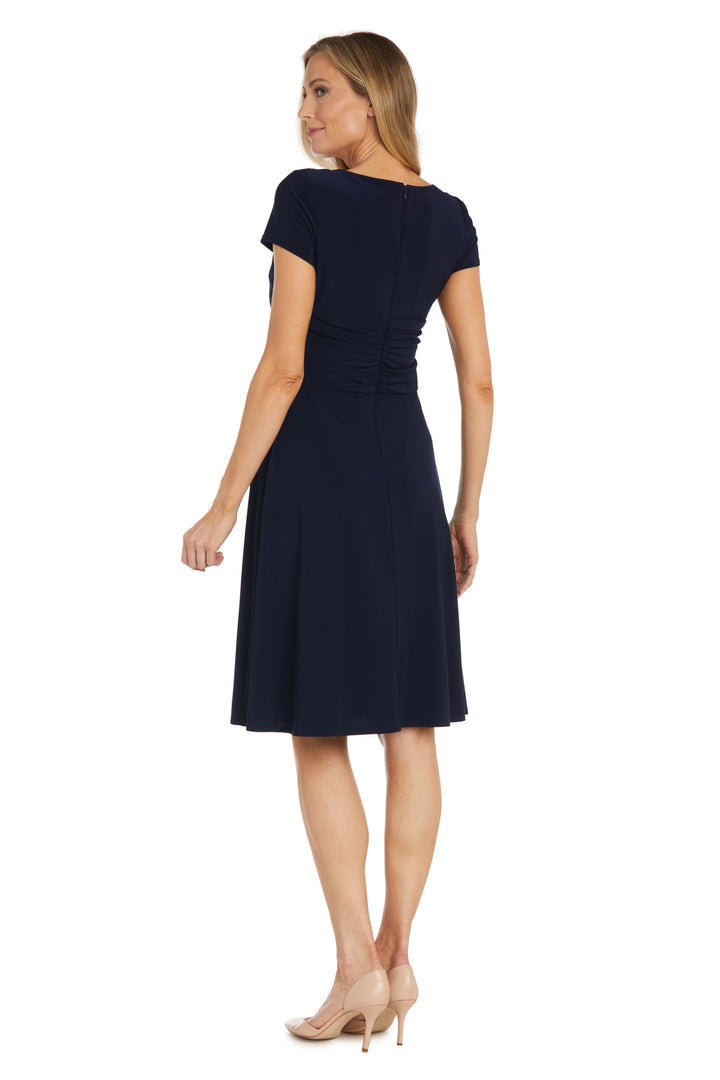 Mother of the Bride Dresses Short Cocktail Mother of the Bride Knee Length Dress Navy