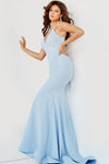 Jovani 08467 Spaghetti Strap Formal Long Prom Gown