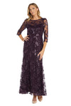 Mother of the Bride Dresses Long Sequin Formal Mother of the Bride Dress Plum