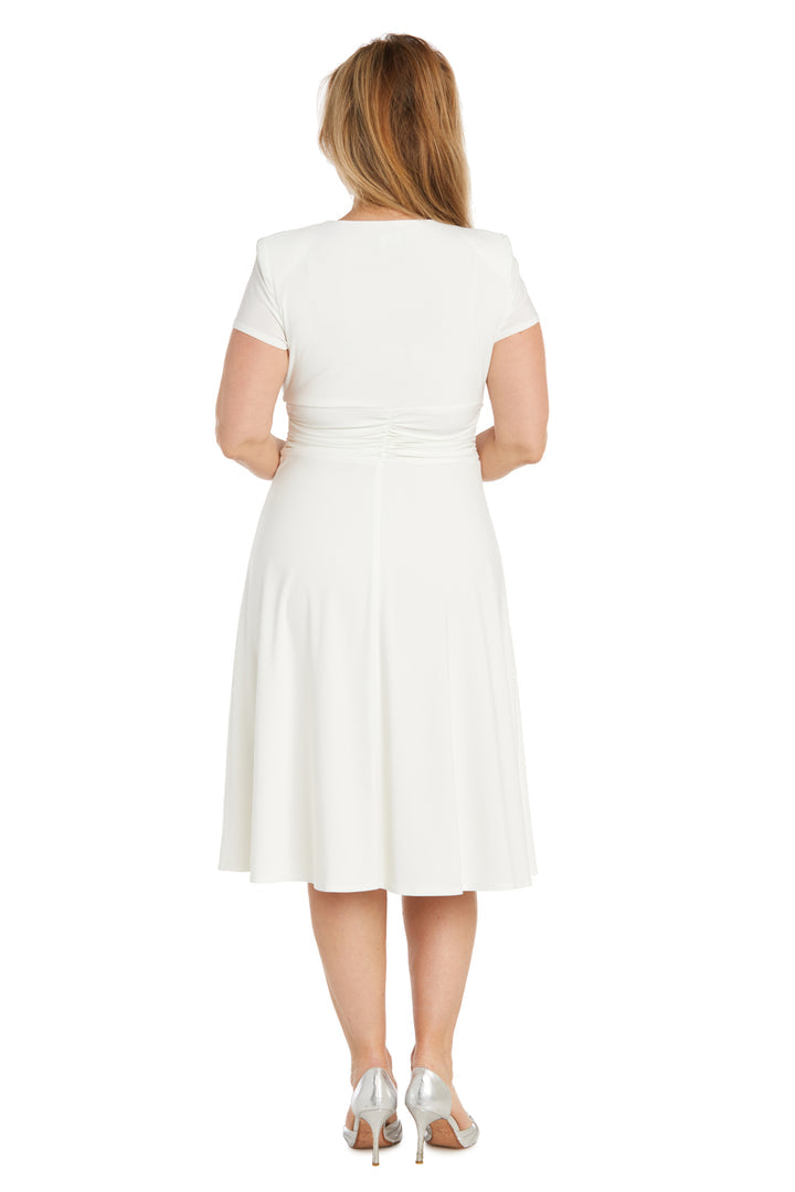 Mother of the Bride Dresses Short Mother of the Bride Cocktail Knee Length Dress Ivory