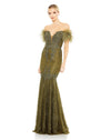 Prom Dresses Prom Long Off Shoulder Formal Gown Olive