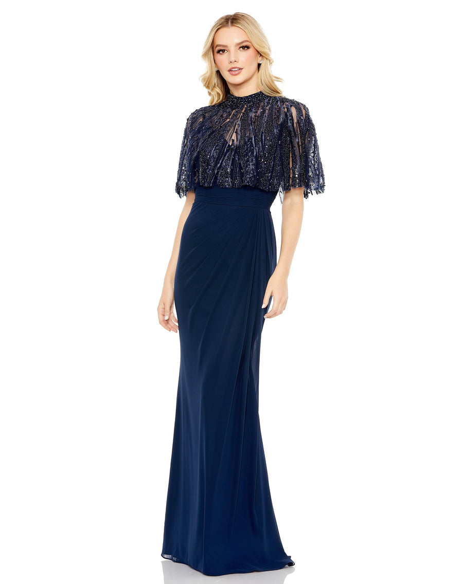 Formal Dresses Long Formal Chiffon Prom Dress Navy