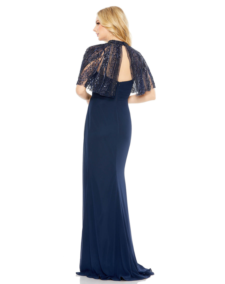 Formal Dresses Long Formal Chiffon Prom Dress Navy